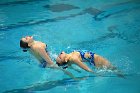 Artistic Swim vs TWC  Wheaton College Artistic Swimming vs Texas Women’s College. - Photo By: KEITH NORDSTROM : Wheaton, Artistic Swimming